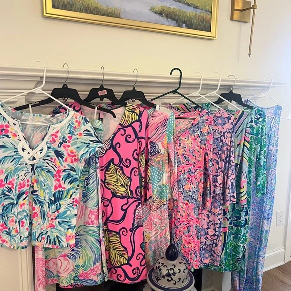 Lilly Pulitzer Dresses (8) and Top (1) - Picture 1 of 1